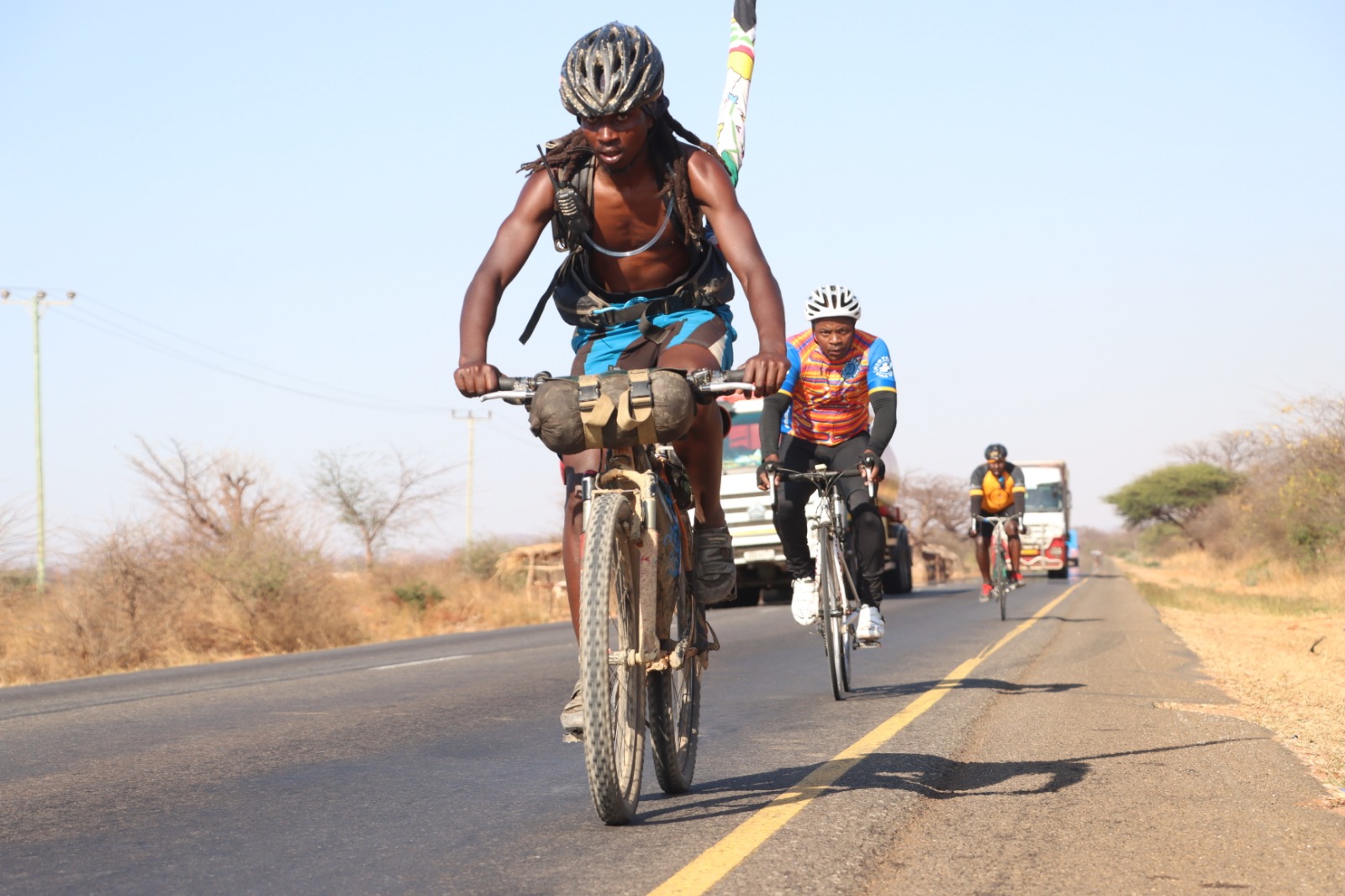 Great African Cycling Safari expedition photograph