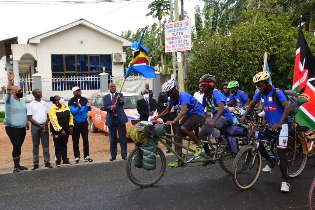 Great African Cycling Safari expedition photograph