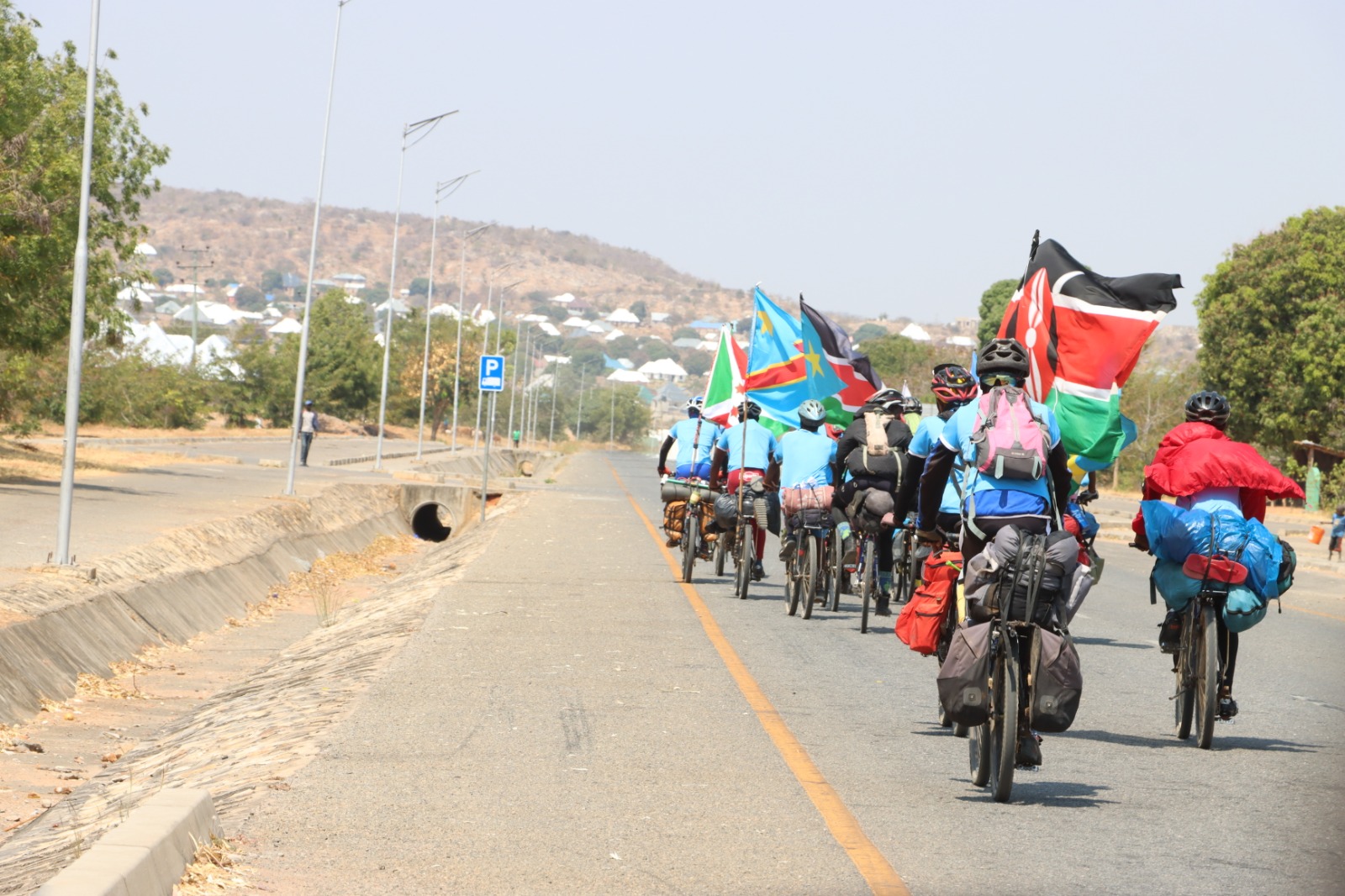 Great African Cycling Safari expedition photograph