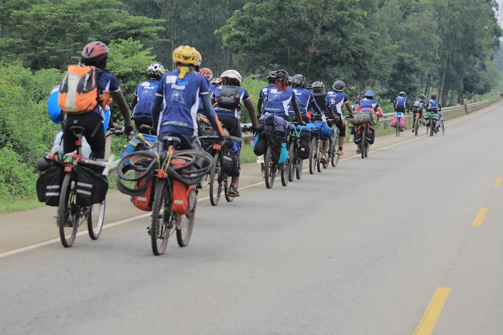 Great African Cycling Safari expedition photograph